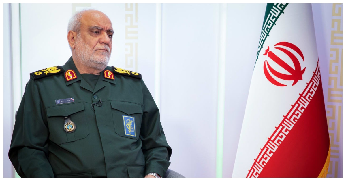 আইআরজিসির নিহত গোয়েন্দাপ্রধান ব্রিগেডিয়ার জেনারেল মাজিদ খাদেমি। ছবি: জেরুজালেম পোস্ট